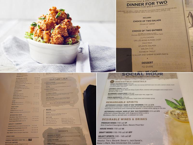 Bonefish Grill Menu