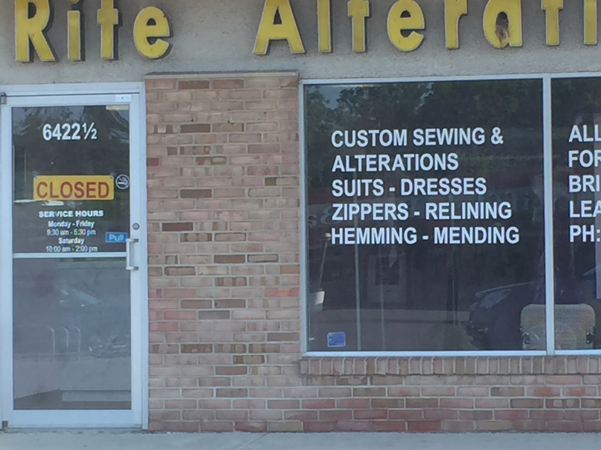 Rite Alterations