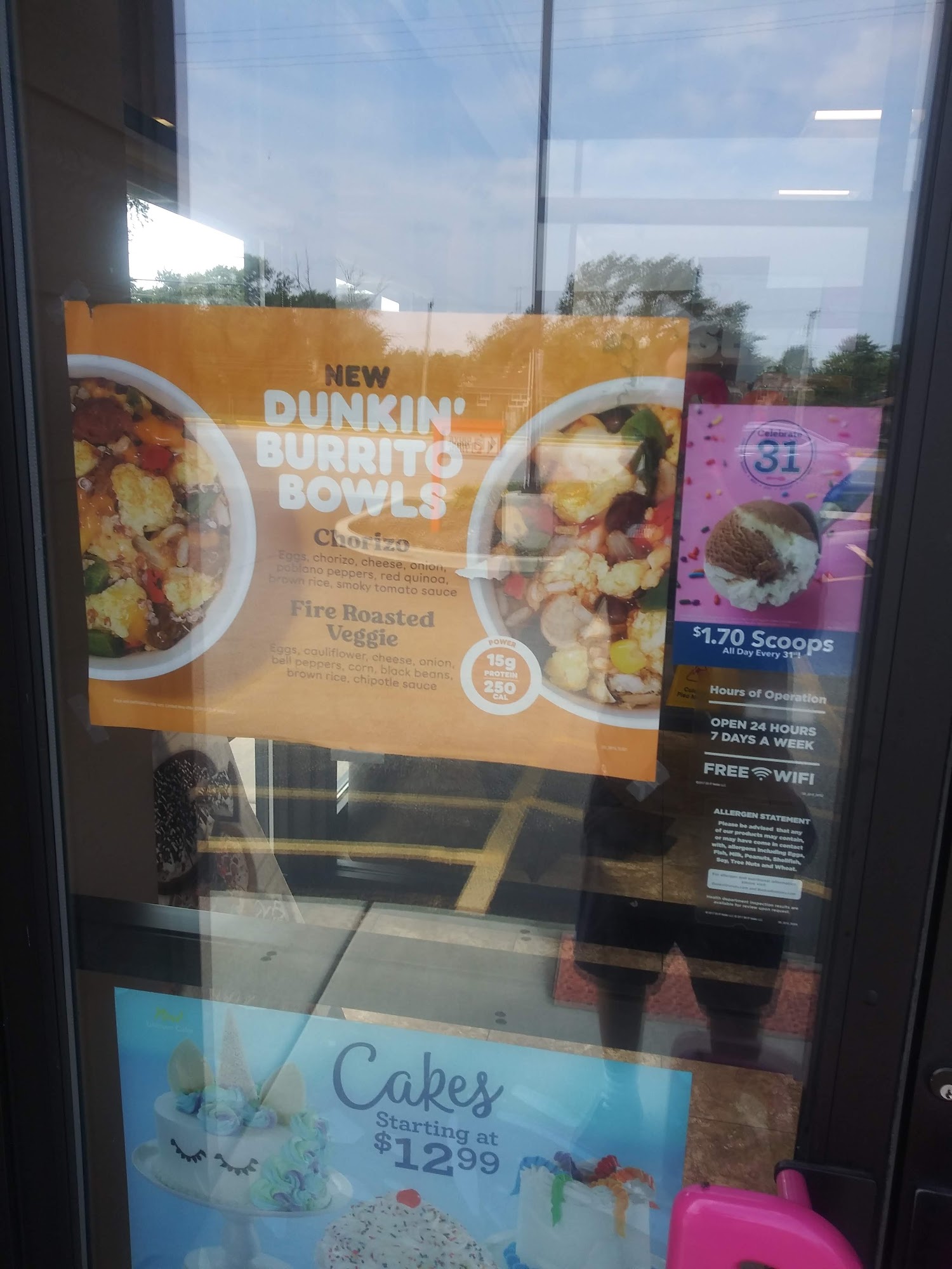 Dunkin' Menu