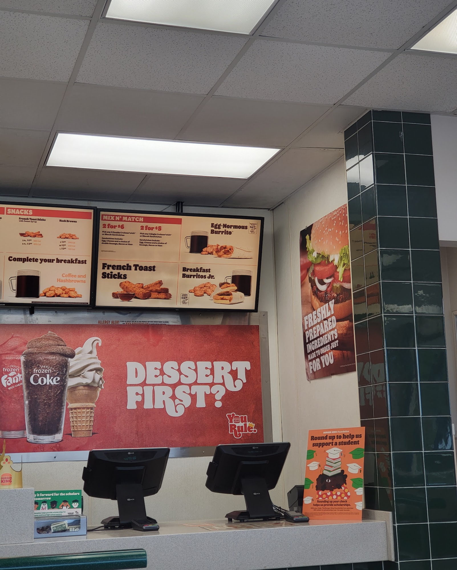 Burger King Menu