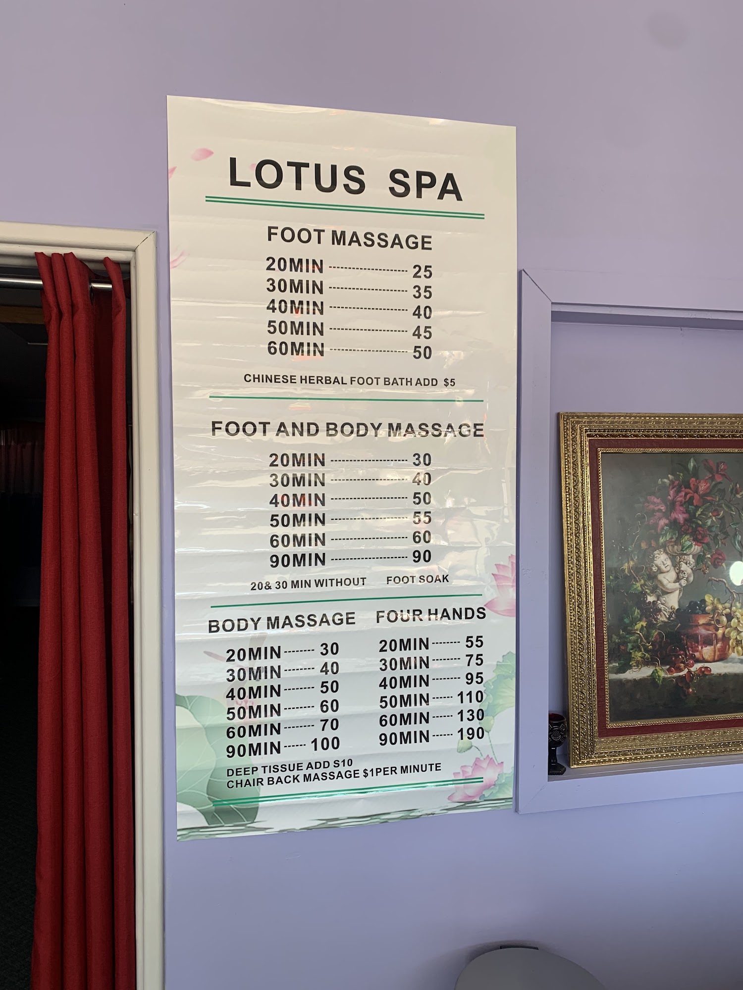 Lotus Foot Spa 731 Commercial St, Atchison Kansas 66002