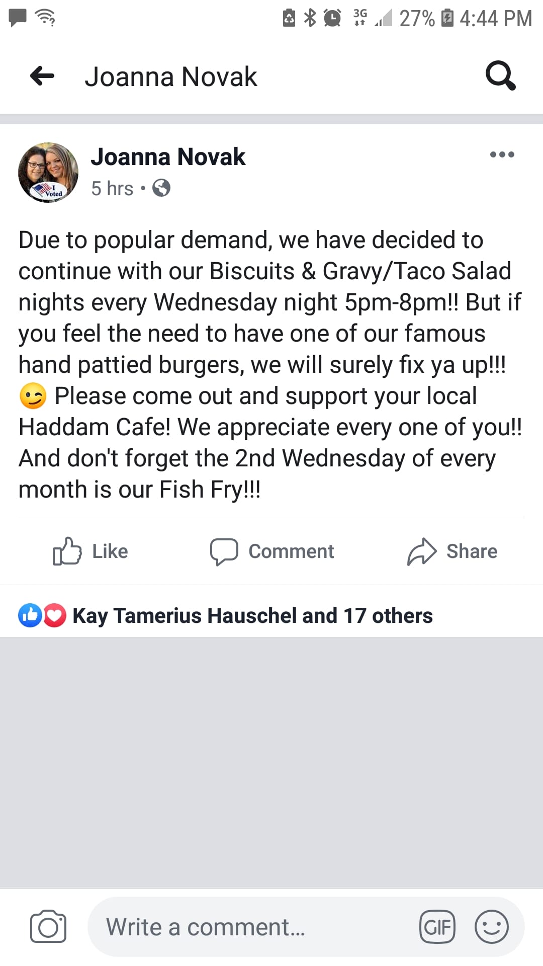 Photo credit: facebook