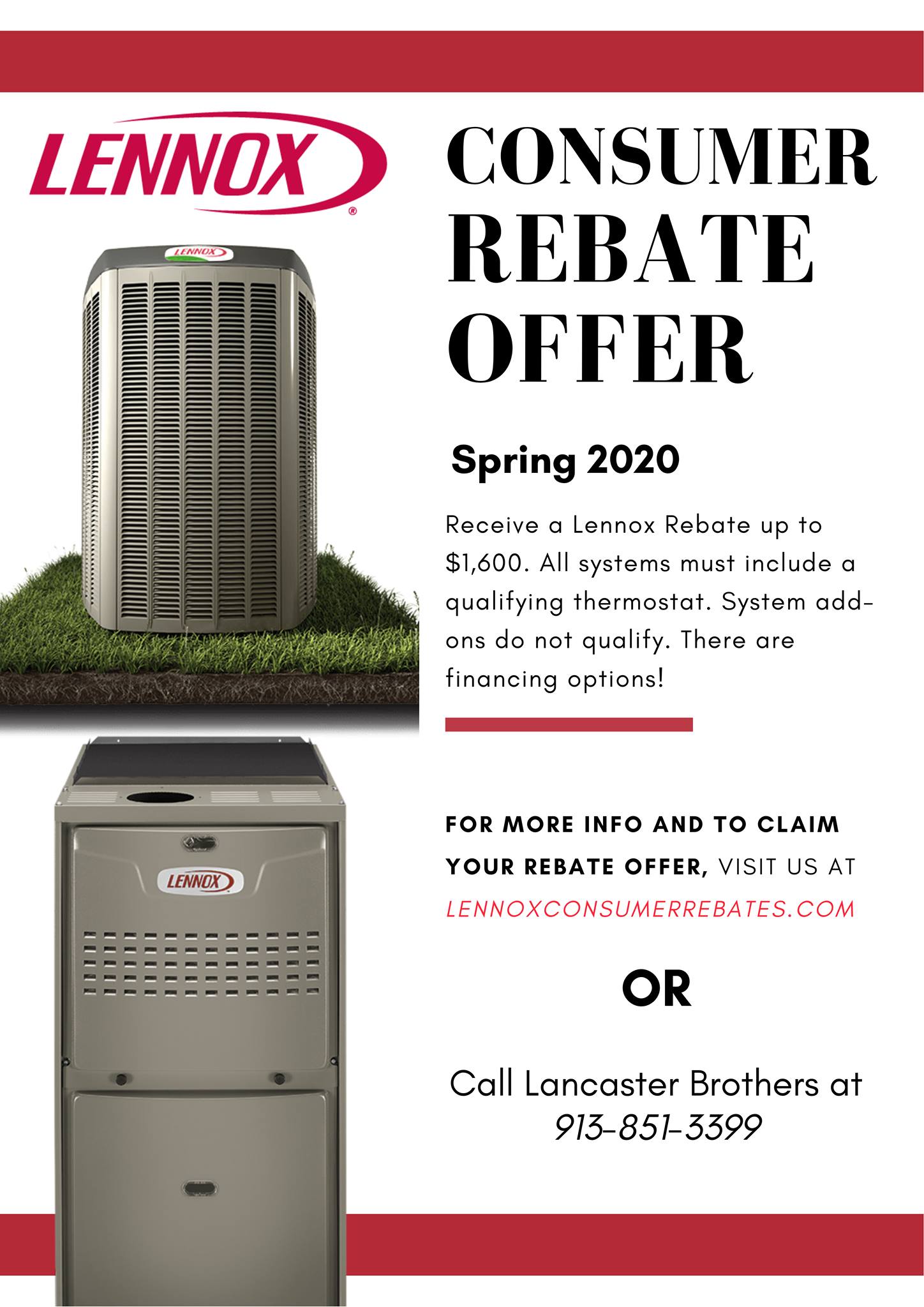 Lancaster Brothers Heating and Cooling, Inc. 208 W Crestview Dr, Louisburg Kansas 66053