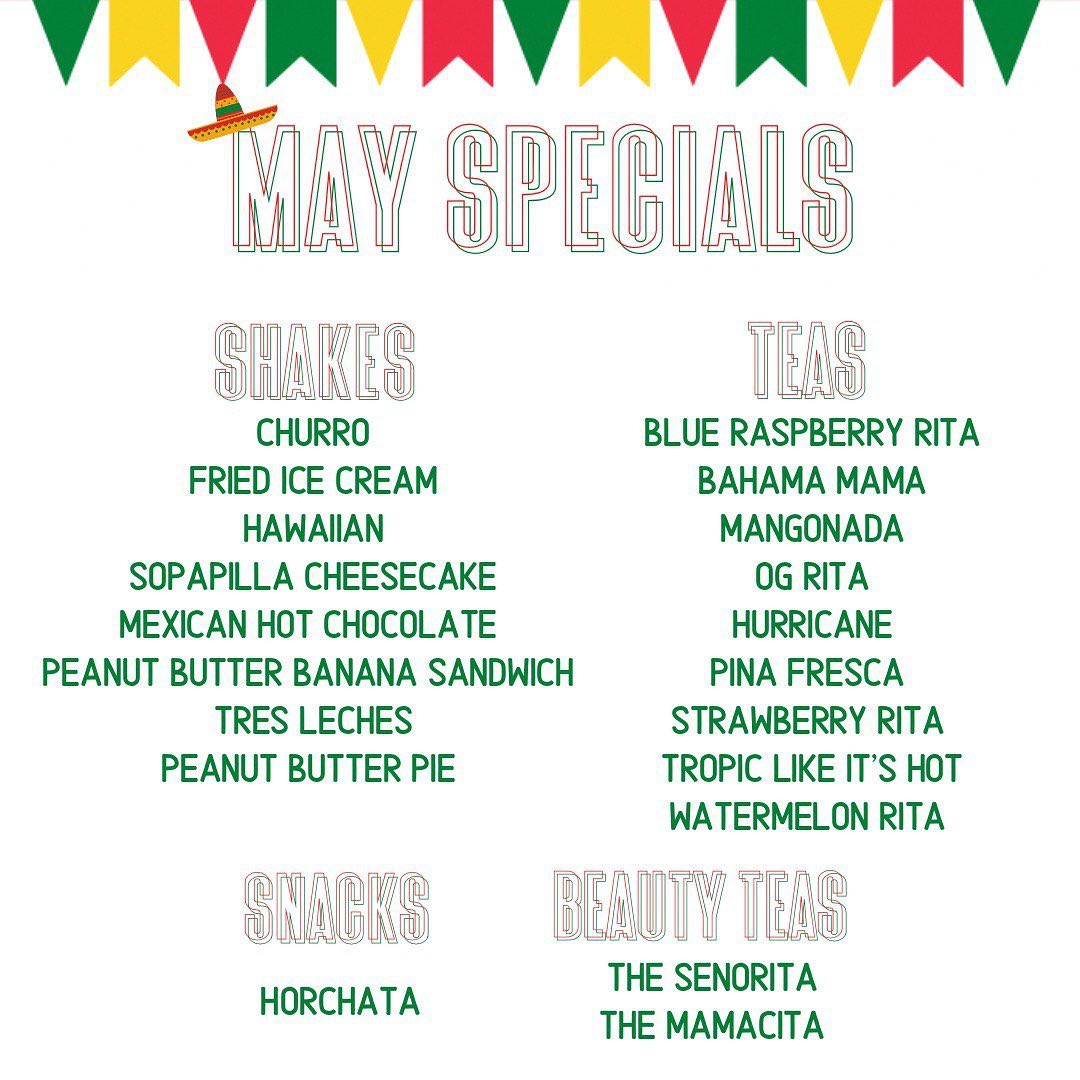 Herbalife Downtown Nutrition Menu