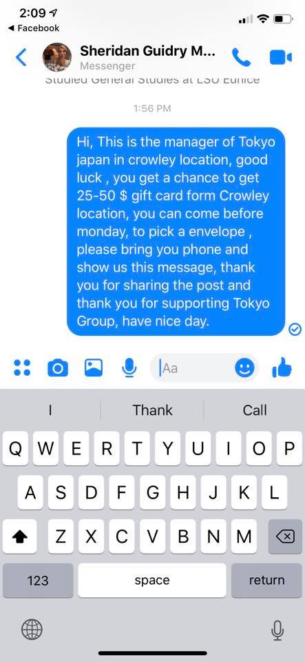 Photo credit: facebook