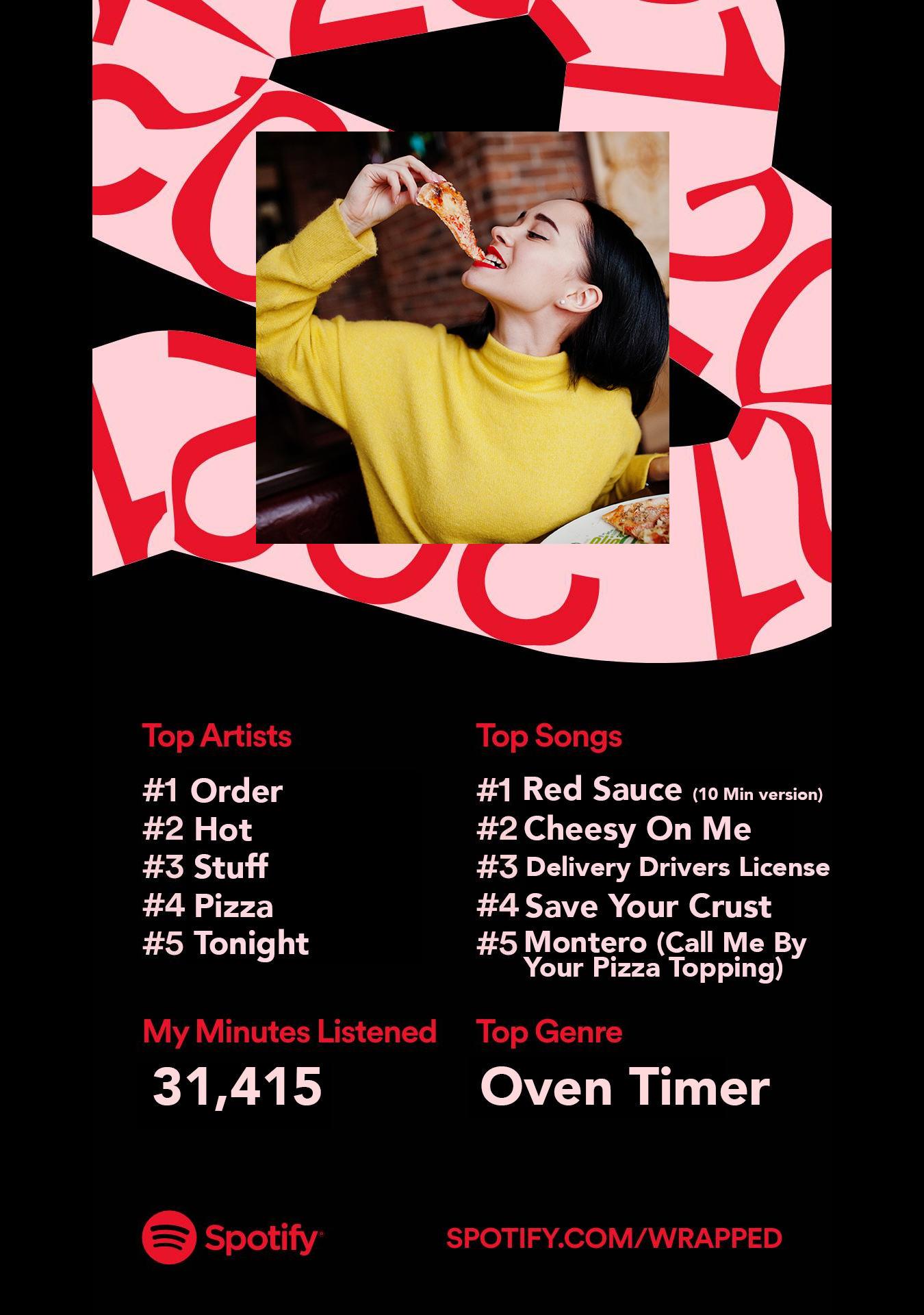 Hot Stuff Pizza Menu