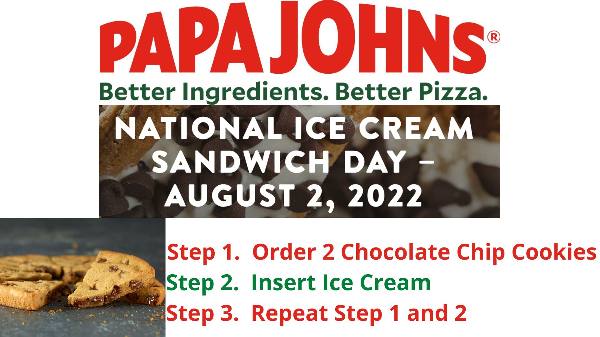 Papa Johns Pizza Menu