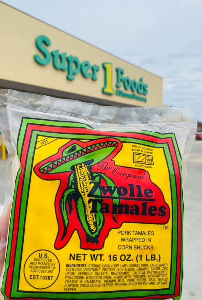 The Original Zwolle Tamales Menu