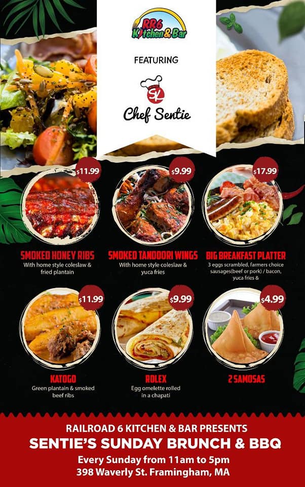 RR6 Kitchen & Bar Menu