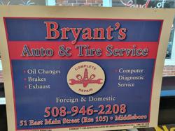 Bryant's Auto and Tire Service