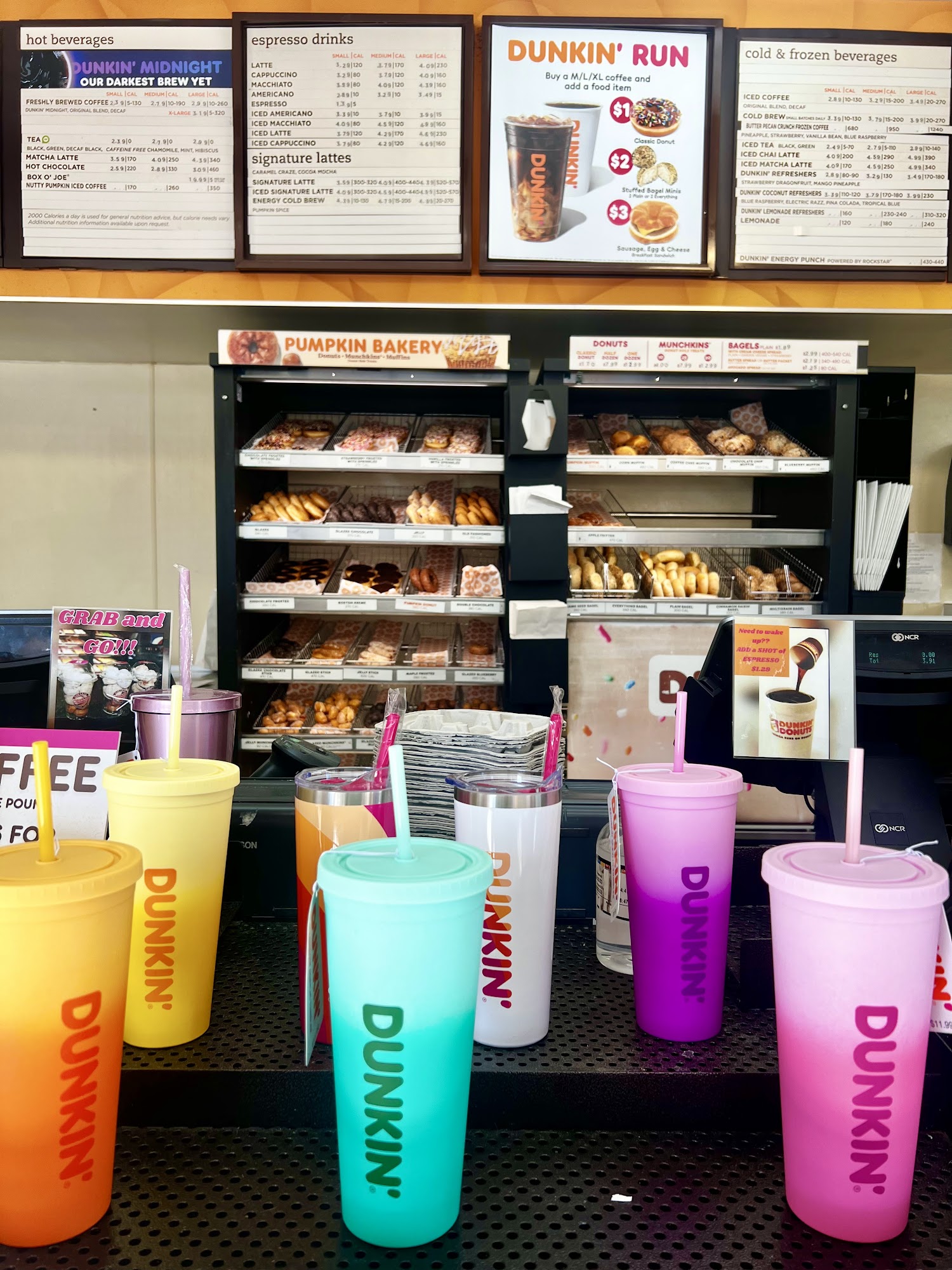 Dunkin' Menu