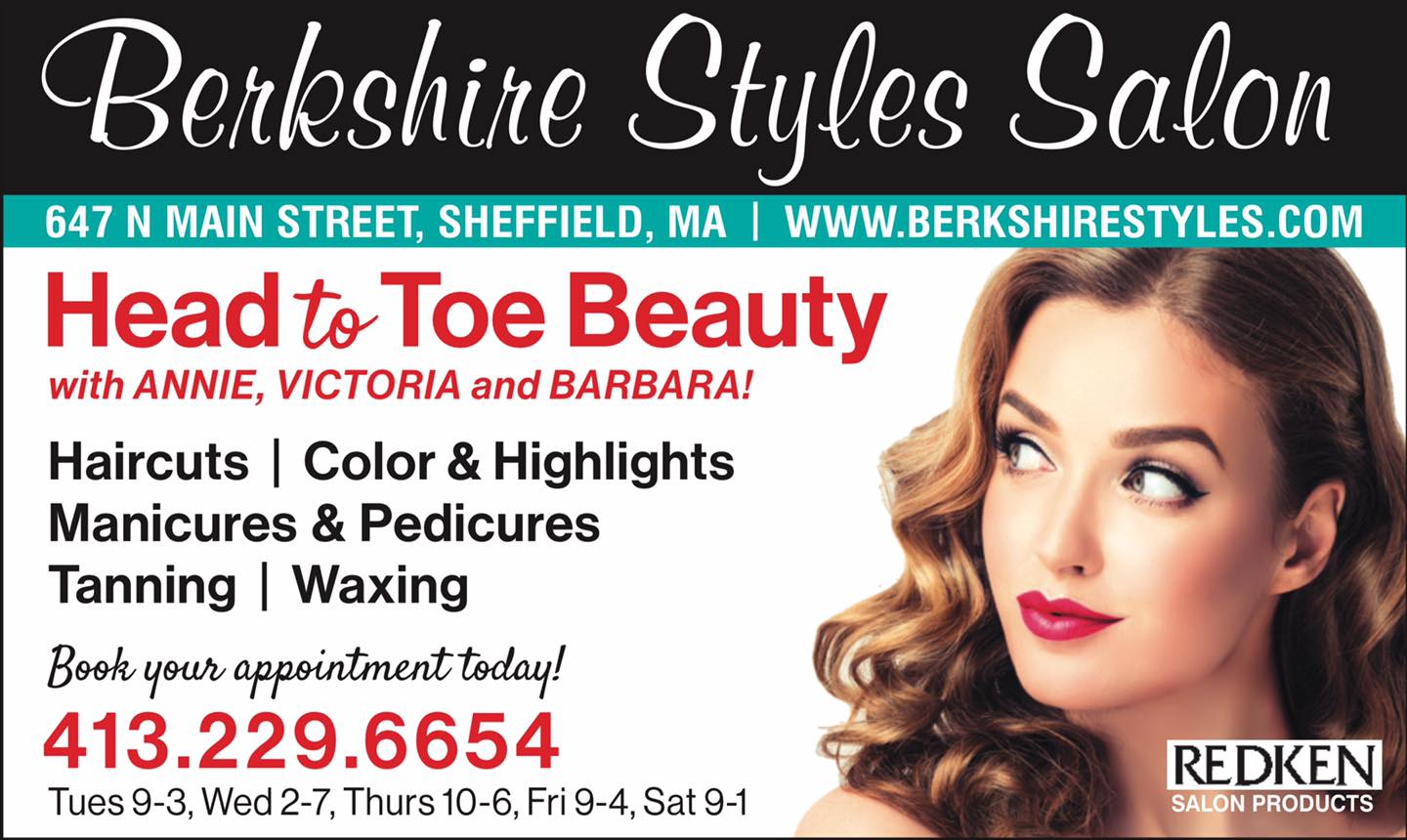 Berkshire Styles Salon 647 N Main St, Sheffield Massachusetts 01257