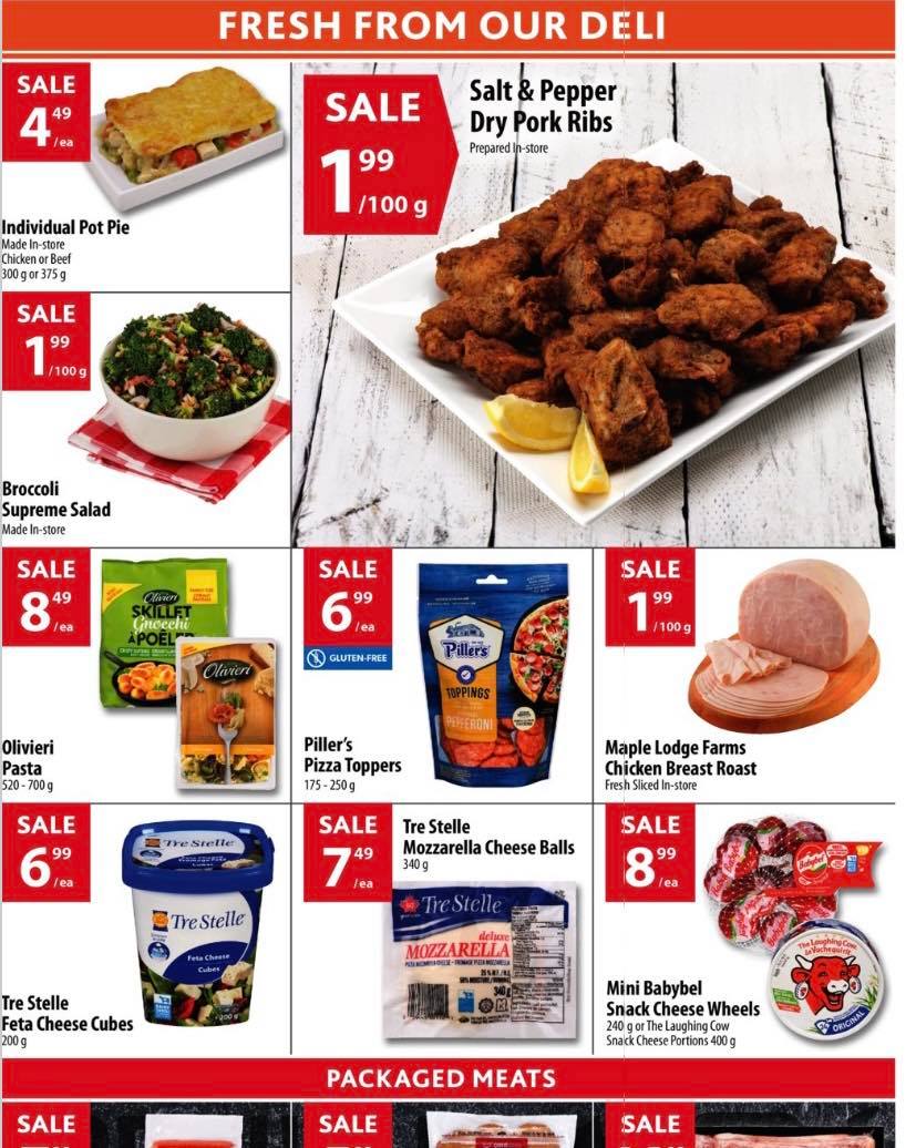 Co-op Food Store Menu