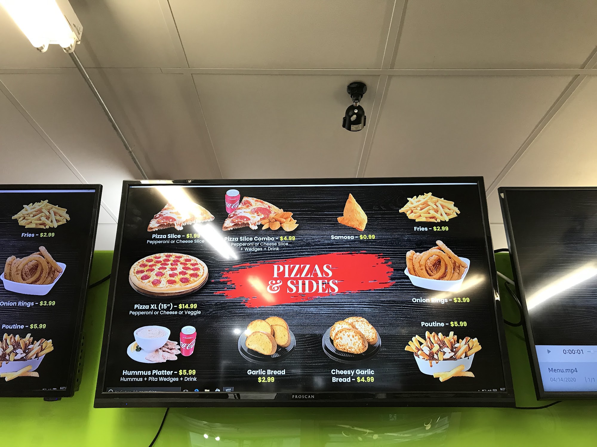 99 cents pizza and shawarma Menu