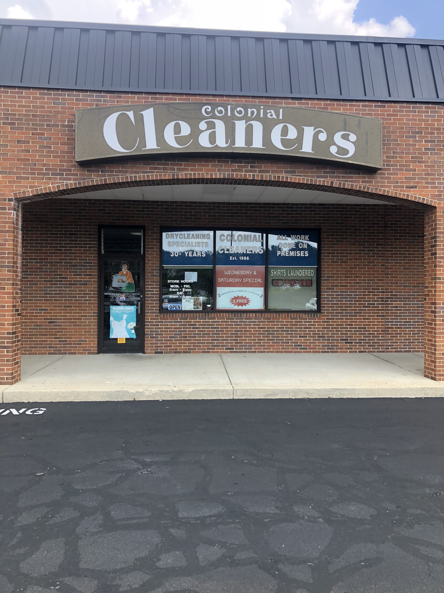 Colonial Cleaners 37680 Mohawk Dr #6, Charlotte Hall Maryland 20622