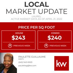 Paulette Guillaume- Keller Williams Realty Centre Columbia MD