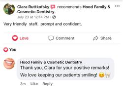Hood Family and Cosmetic Dentistry