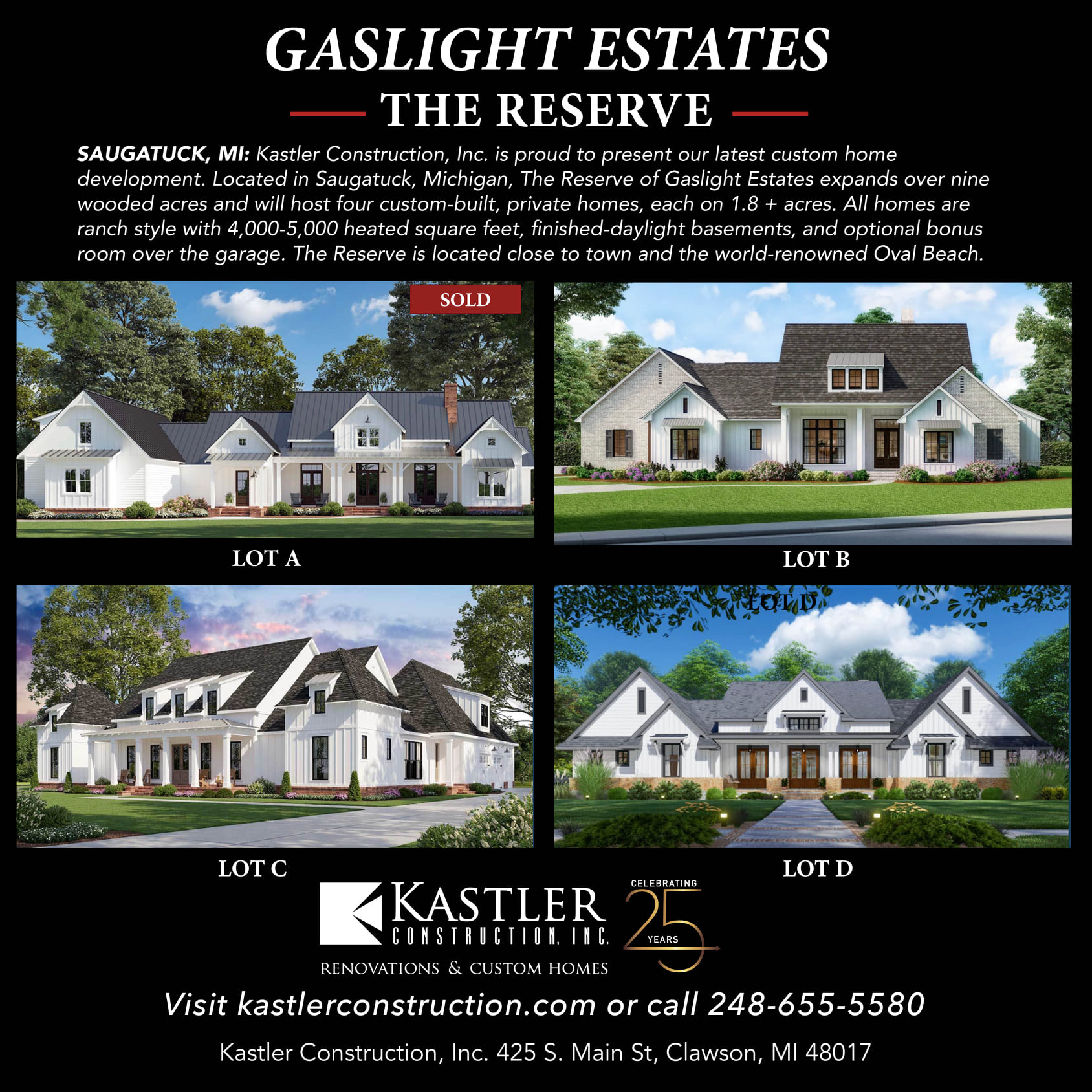 Kastler Construction Inc 425 S Main St, Clawson Michigan 48017