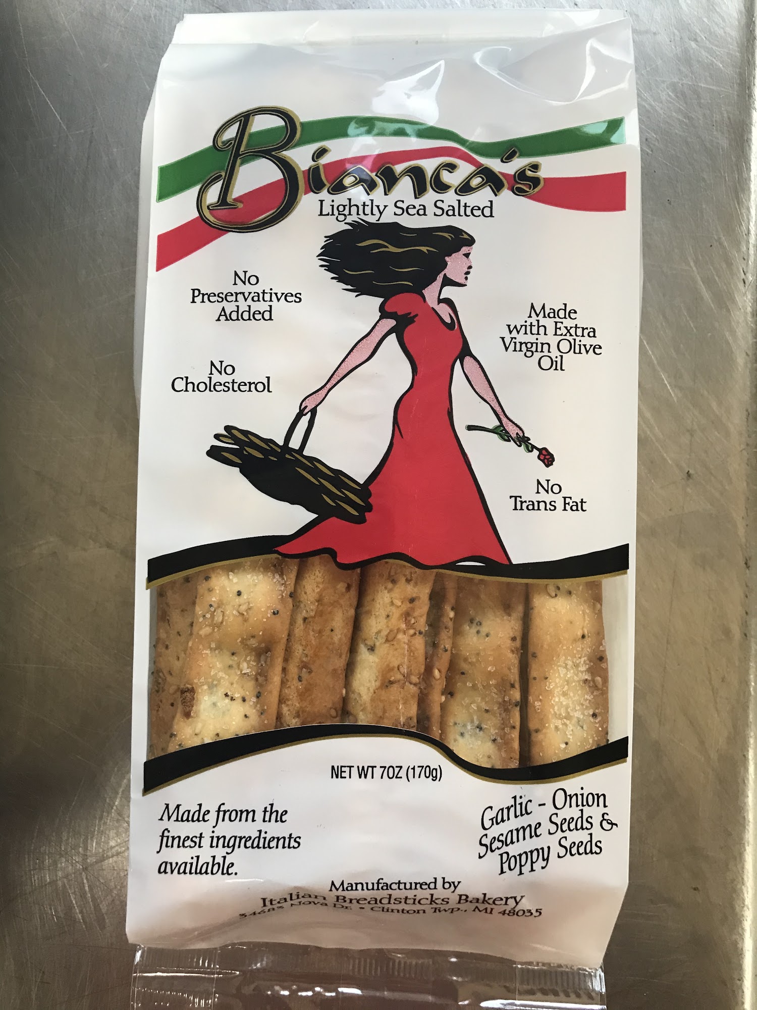 Italian Breadsticks Bakery Menu