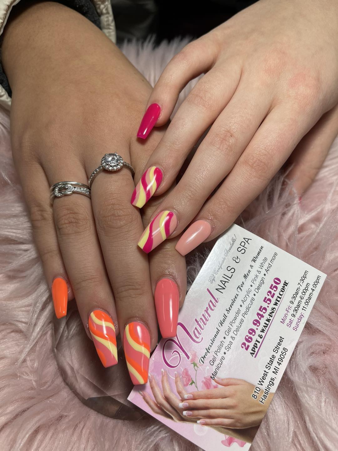 Natural Nails 810 W State St, Hastings Michigan 49058