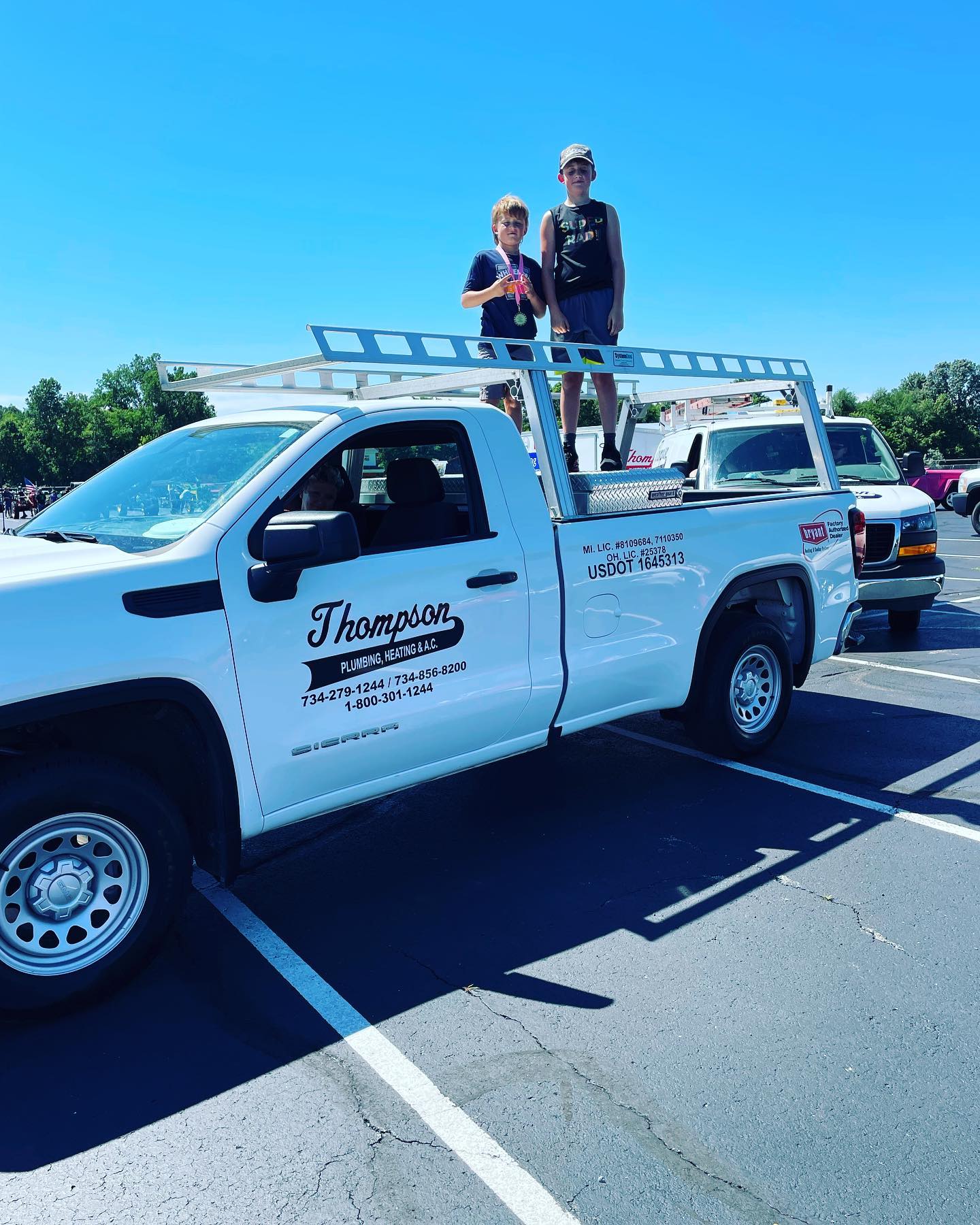 THOMPSON PLUMBING, HEATING & A/C INC 170 Petersburg Rd, Petersburg Michigan 49270