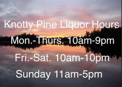 Knotty Pine Liquor Store