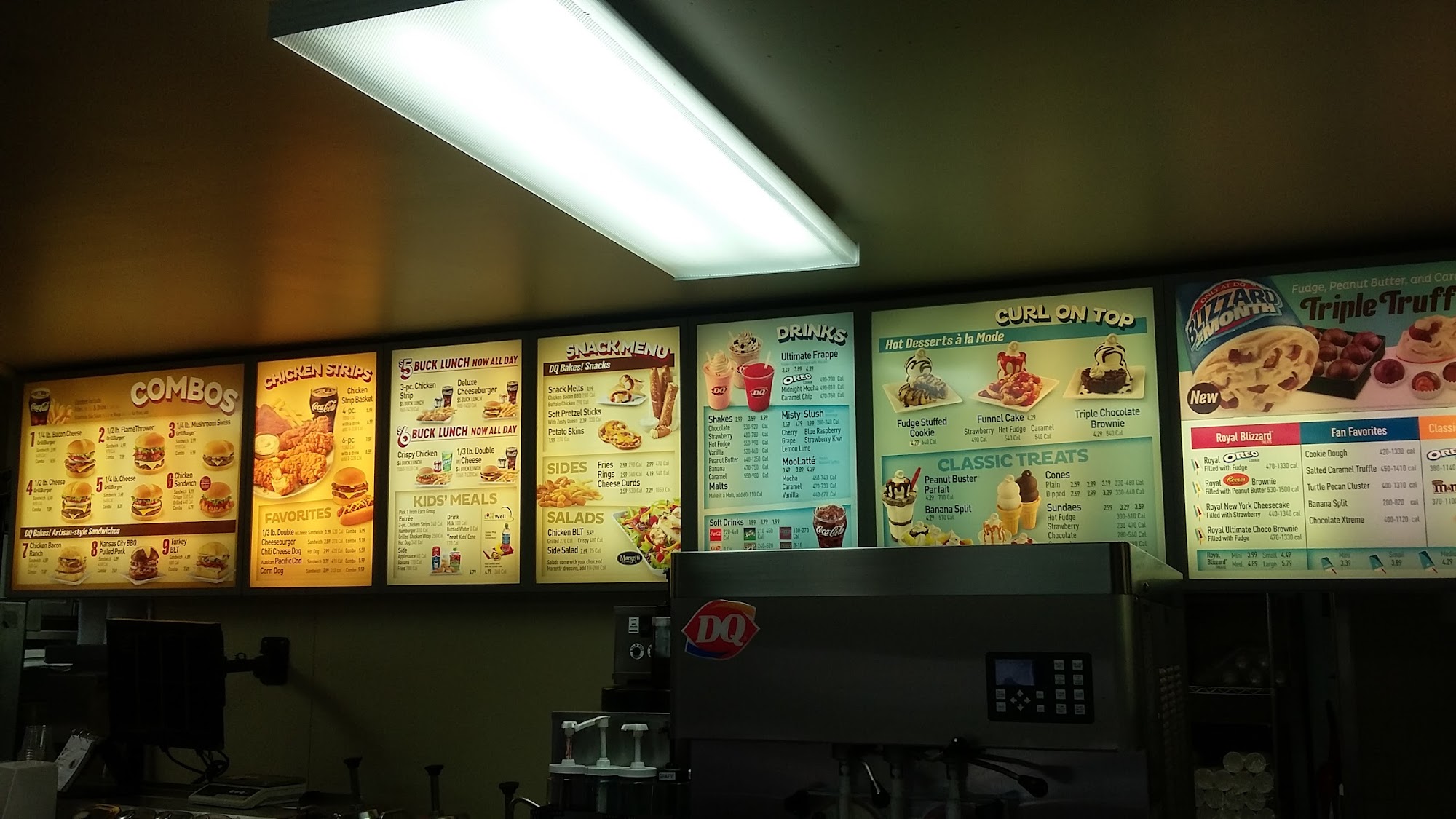 Dairy Queen Grill & Chill Menu