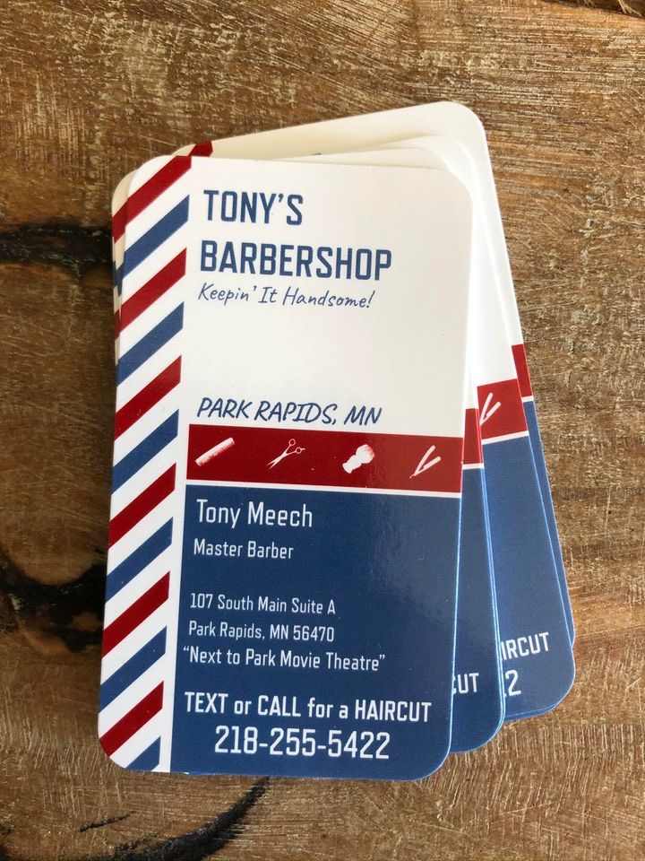 Tony's Barbershop 107 Main Ave S A, Park Rapids Minnesota 56470
