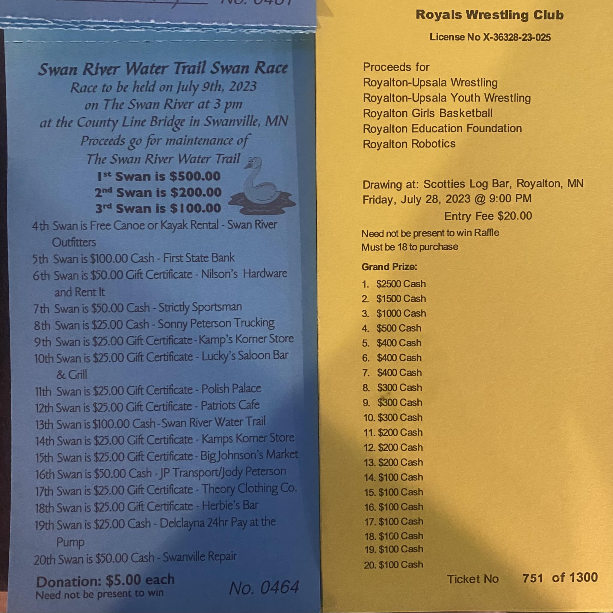 Buffy's Bar & Grill Menu