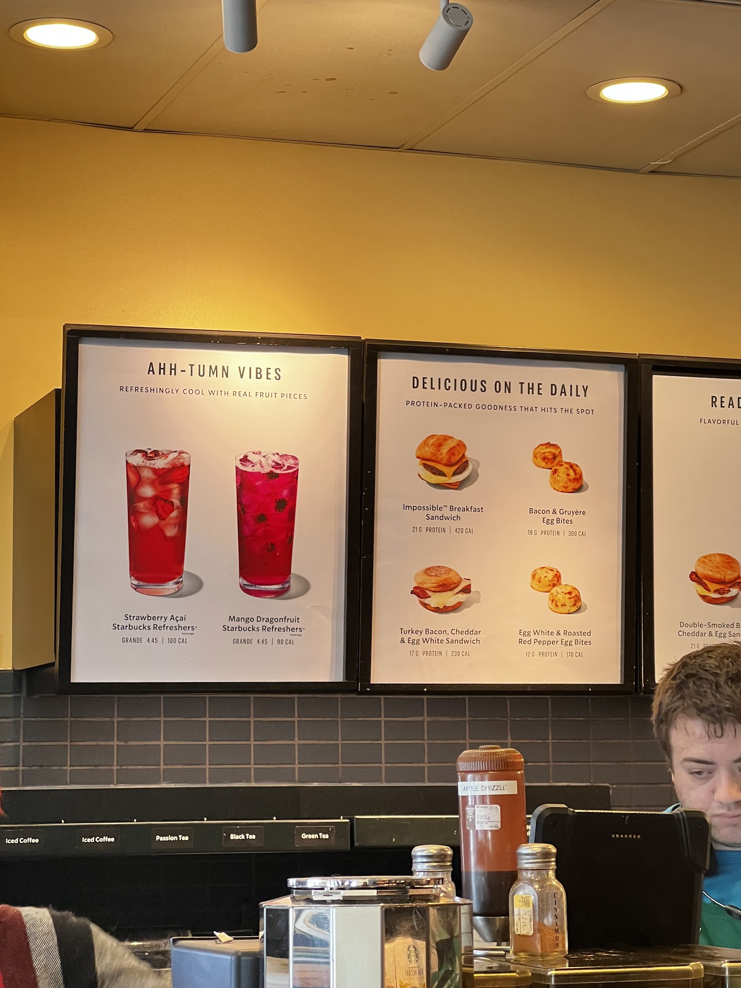 Starbucks Menu