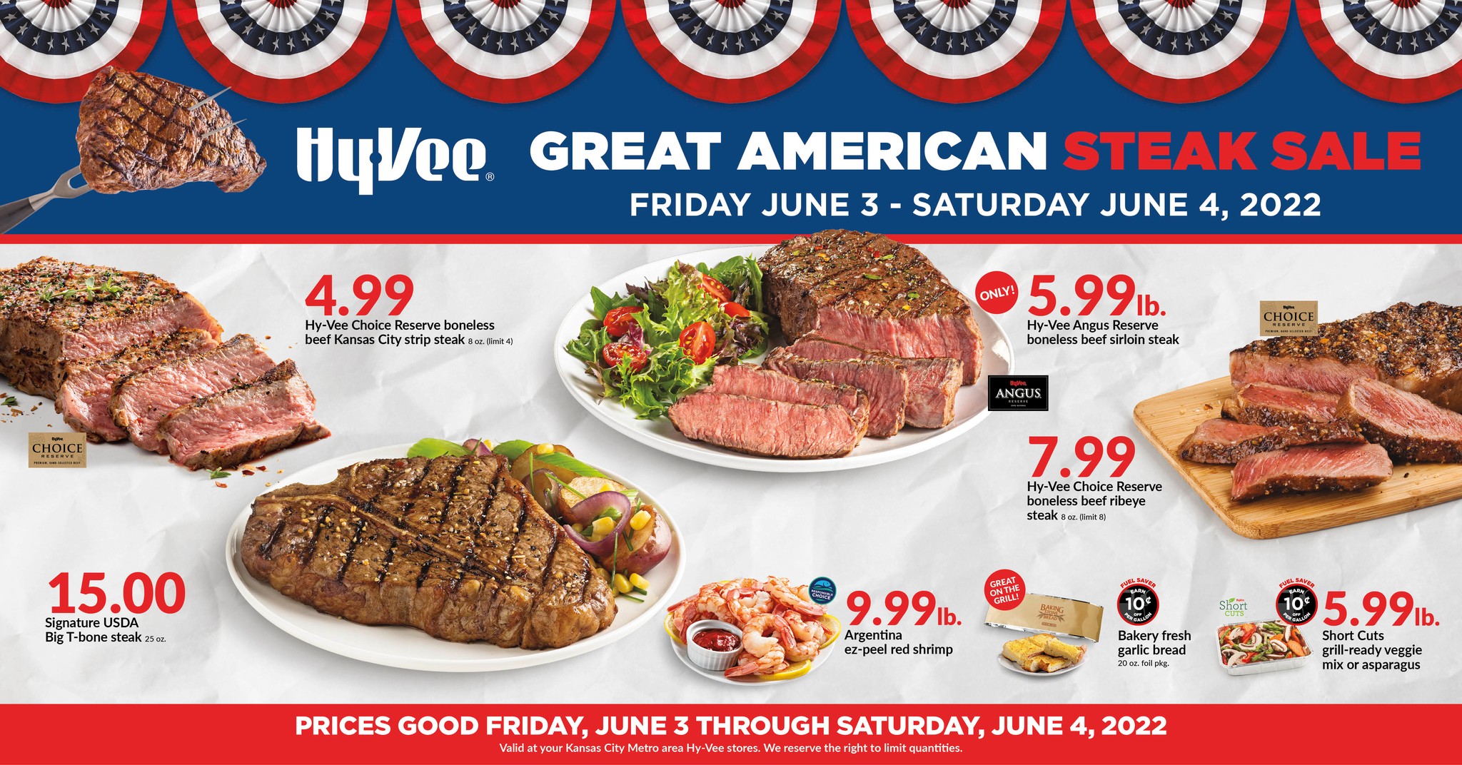 Hy-Vee Grocery Store Menu