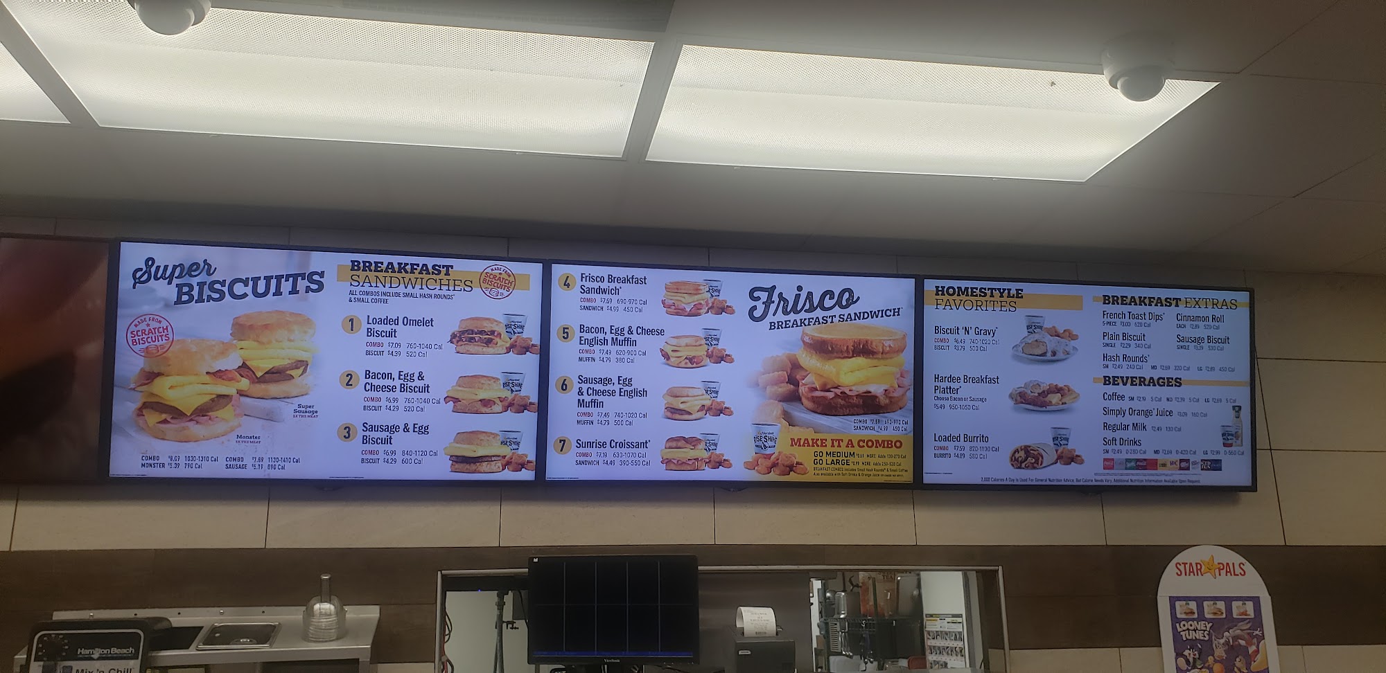 Hardee’s Menu