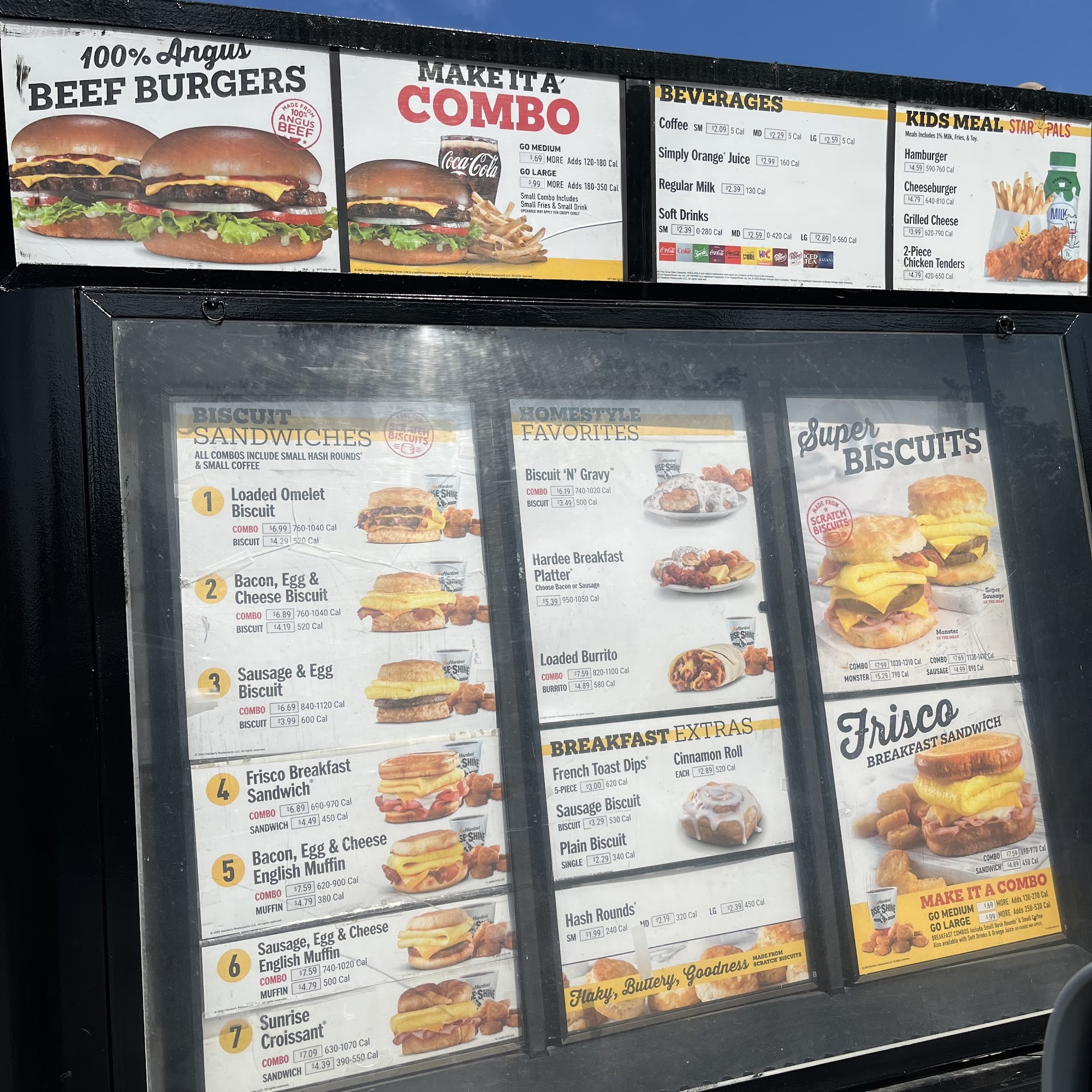 Hardee’s Menu