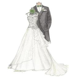 My Dreamlines Wedding Dress Sketch