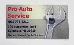 Professional Automotive Services