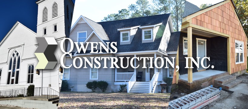 Owens Construction, Inc. 828 W Beaufort Rd, Beaufort North Carolina 28516