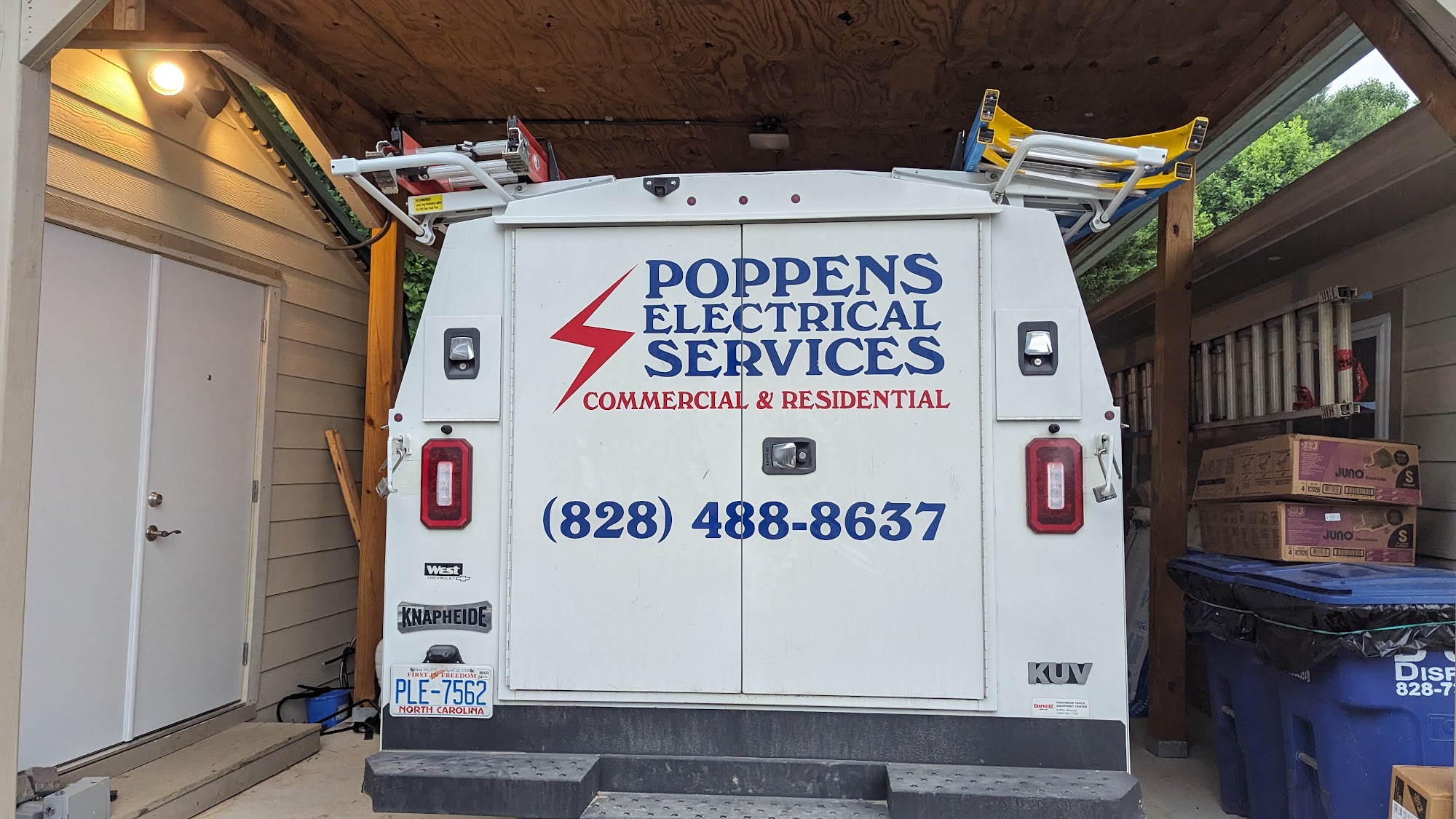 Poppens Electrical Services 76 Green Acres Dr, Bryson City North Carolina 28713