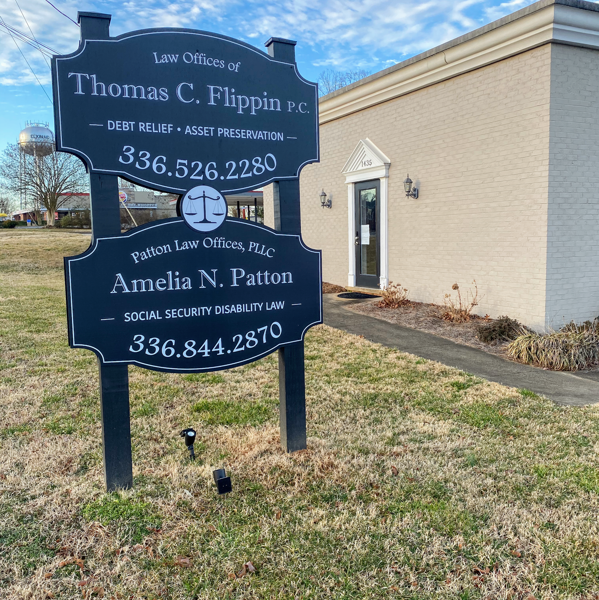 Law Offices of Thomas C. Flippin, PC 1435 N Bridge St, Elkin North Carolina 28621