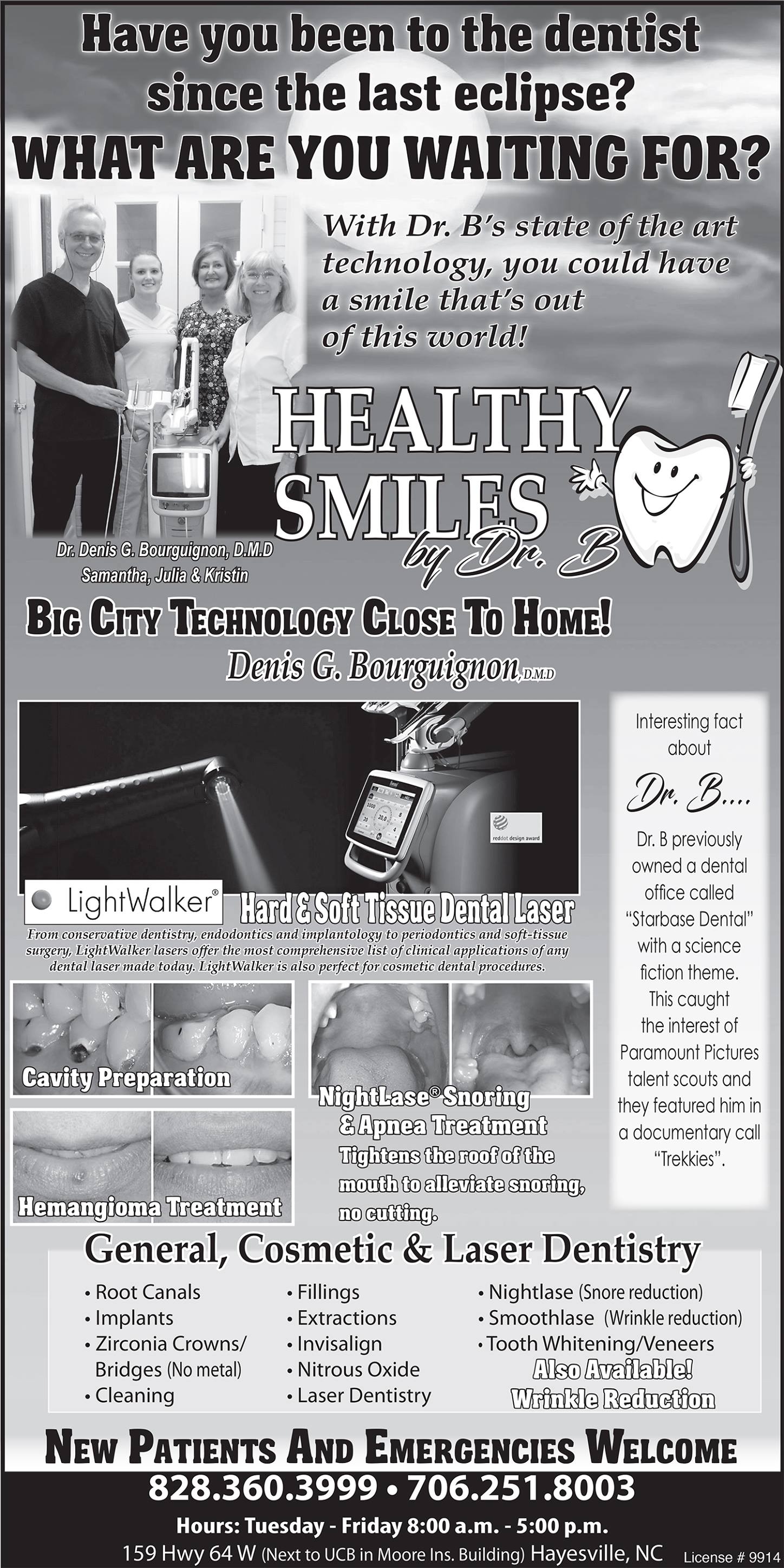 Healthy Smiles by Dr. B 159 US-64, Hayesville North Carolina 28904