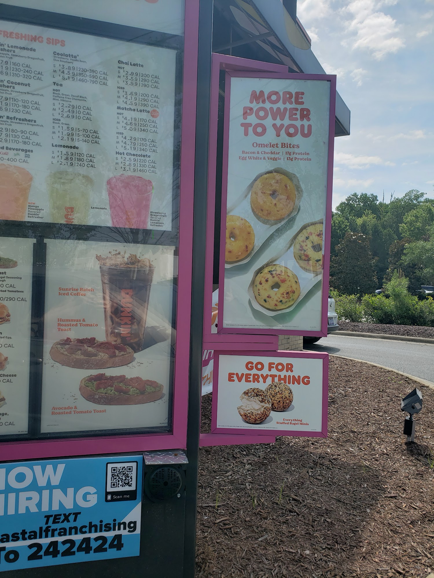 Dunkin' Menu