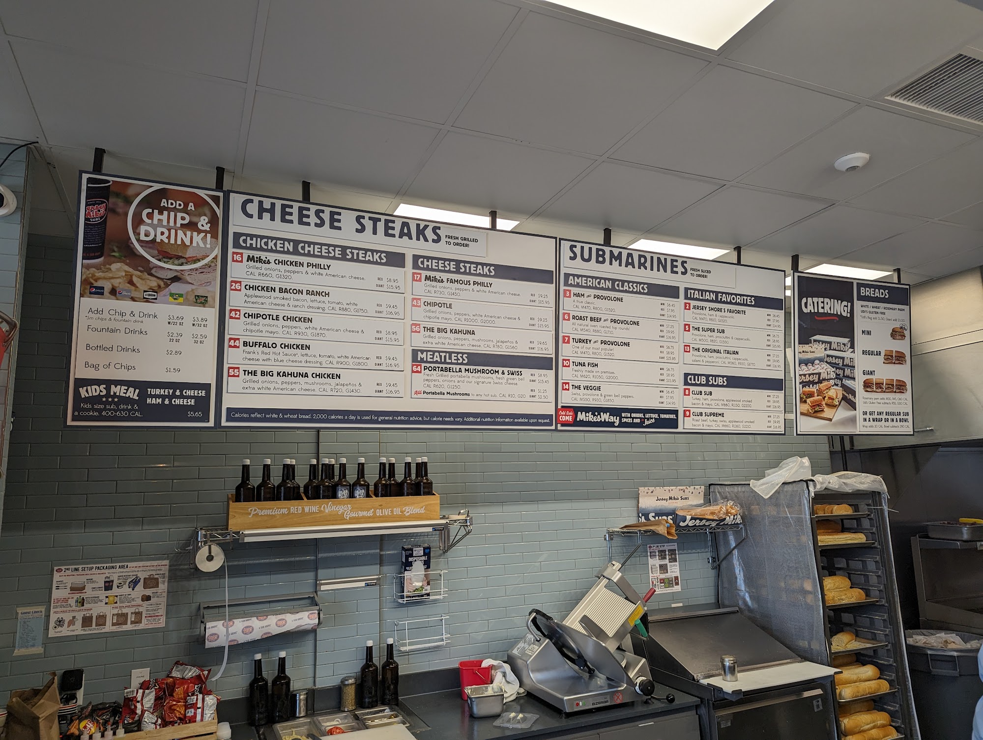 Jersey Mike's Subs Menu