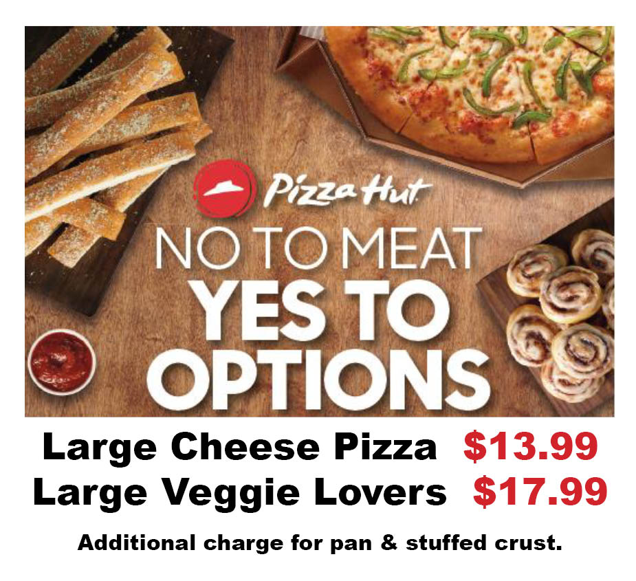 Pizza Hut Menu