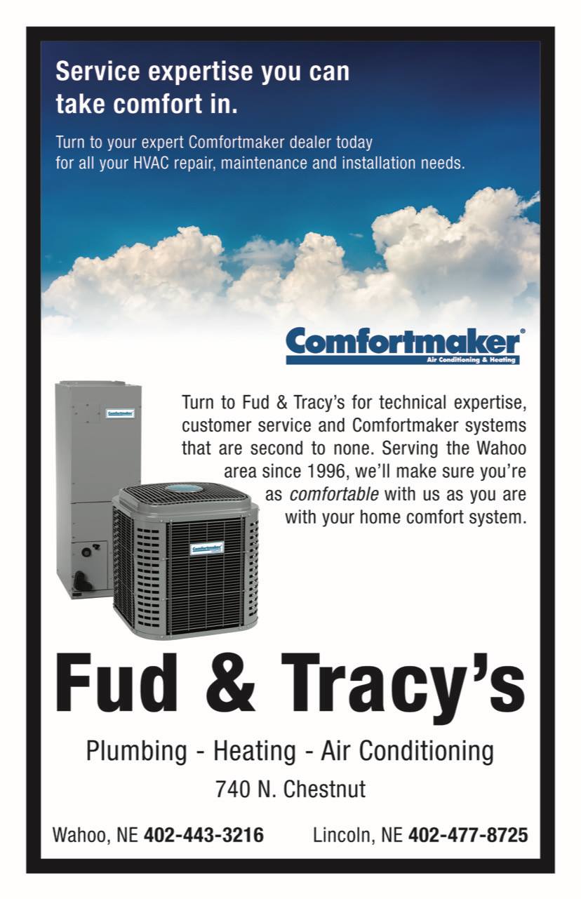 Fud & Tracys Plumbing & Heating Inc 740 N Chestnut St, Wahoo Nebraska 68066