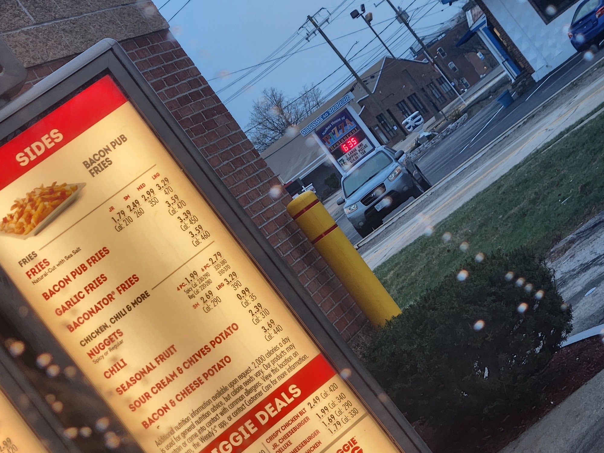 Wendy's Menu