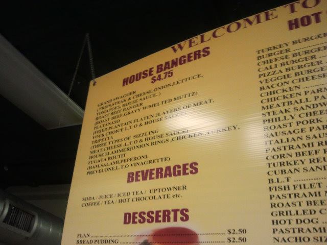 Sammie's Deli Menu