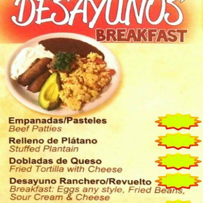 Isabel's Grill Restaurant Menu