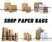 Shop Paper Bags | Kraft Paper Bags and Paper Shopping Bags