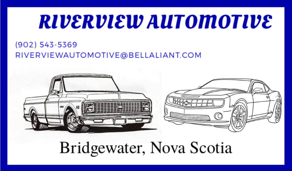 Riverview Automotive 31 Riverview Dr, Bridgewater Nova Scotia B4V 3A1