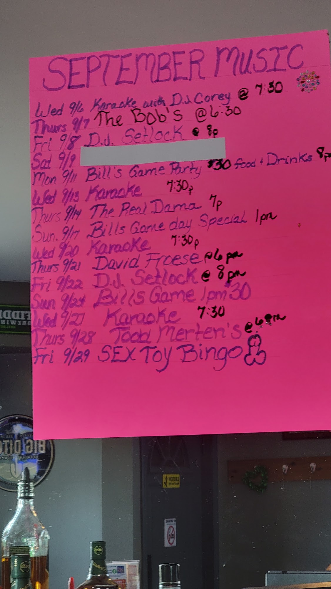 South City Tavern Menu