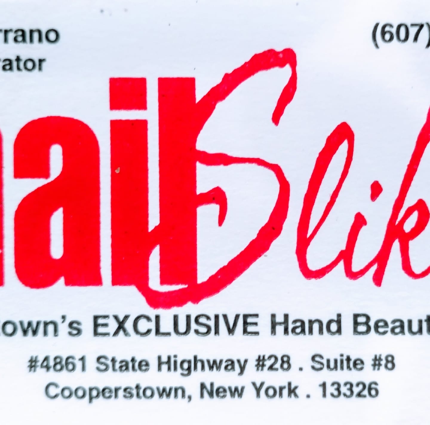 Nailsliks 4861 NY-28, Cooperstown New York 13326